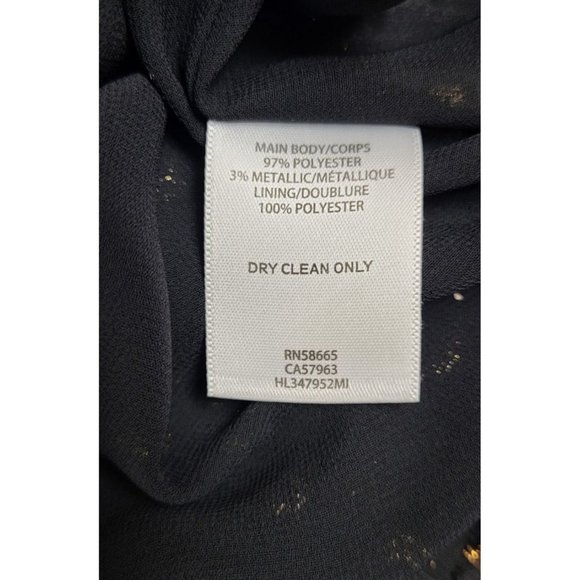 Chelsea 28 Black Mini Shift Party Dress Medium - Picture 9 of 10